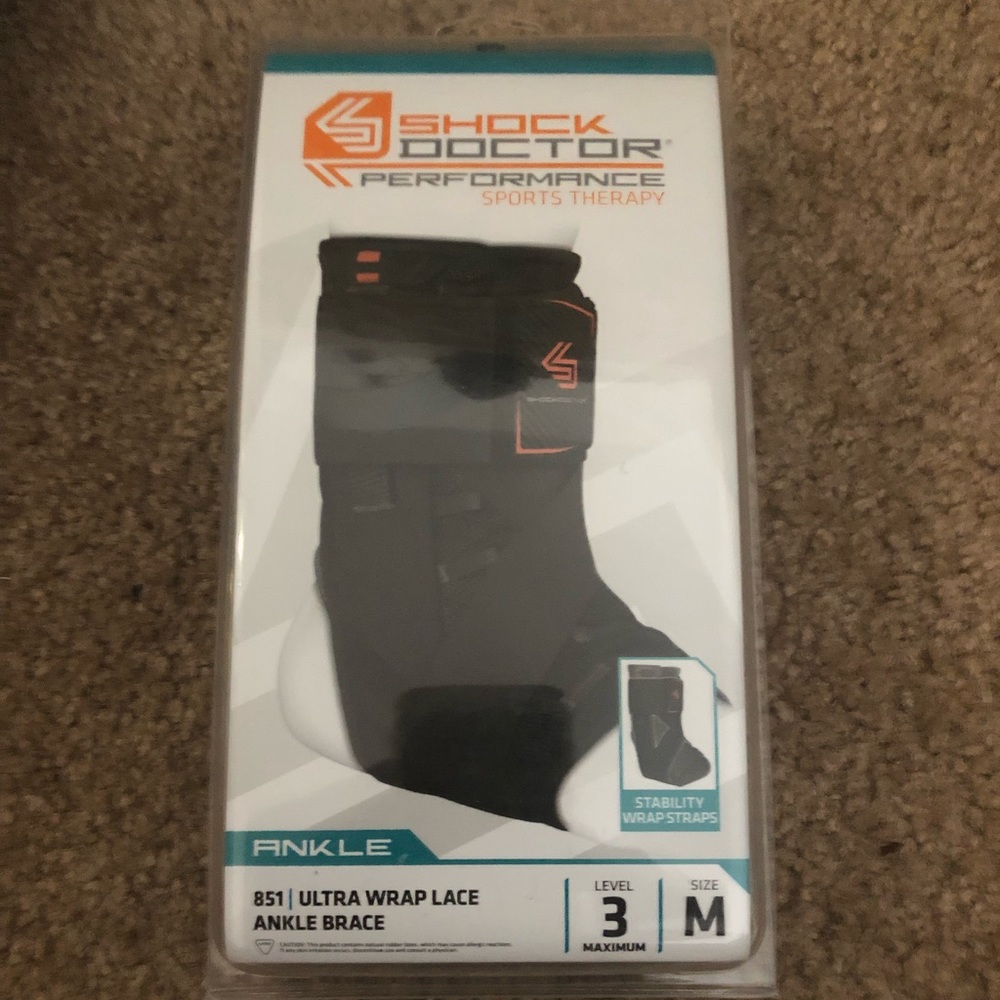 Shock Doctor Ultra Wrap Lace Ankle Brace